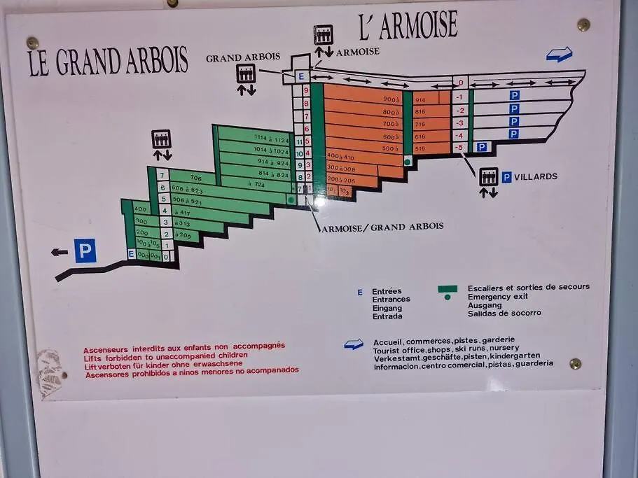 Grand Arbois Appartement 5 Personnes Les Arcs 1800 Bourg-Saint-Maurice