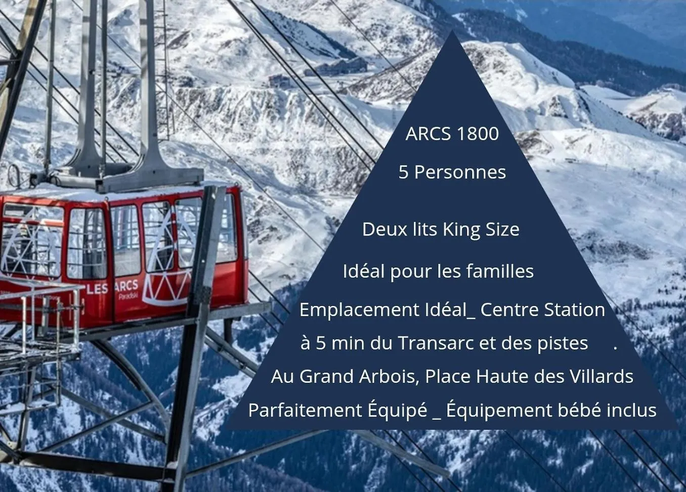Grand Arbois Appartement 5 Personnes Les Arcs 1800 Bourg-Saint-Maurice